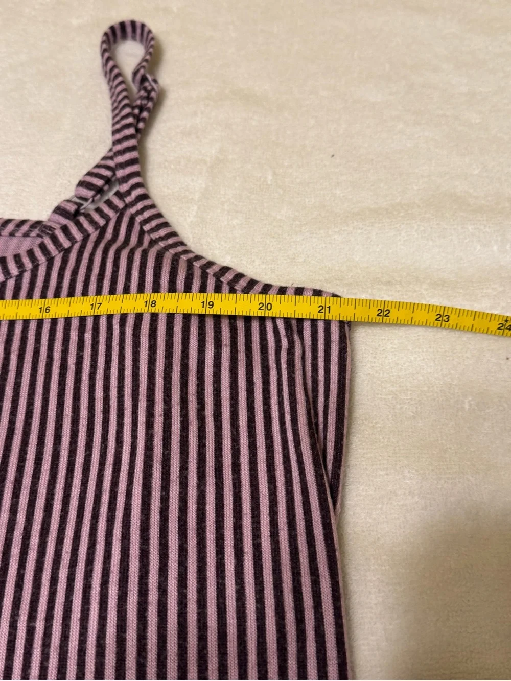 Torrid Soft Striped Purple Women’s Sleep Set - Tank & Shorts